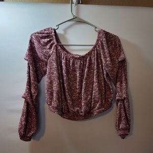 ***3 for $15 Bear Dance crop top sz sm